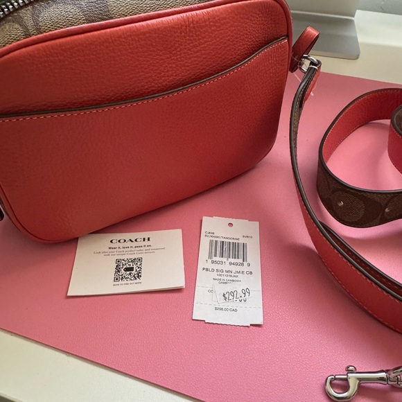 Mini Jamie Camera Bag With Signature Canvas - Picture 11 of 11